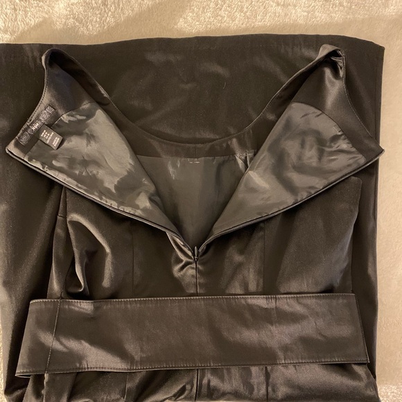 🔥 H&M Elegant Black Belted Dress. Size 16. - Picture 7 of 7